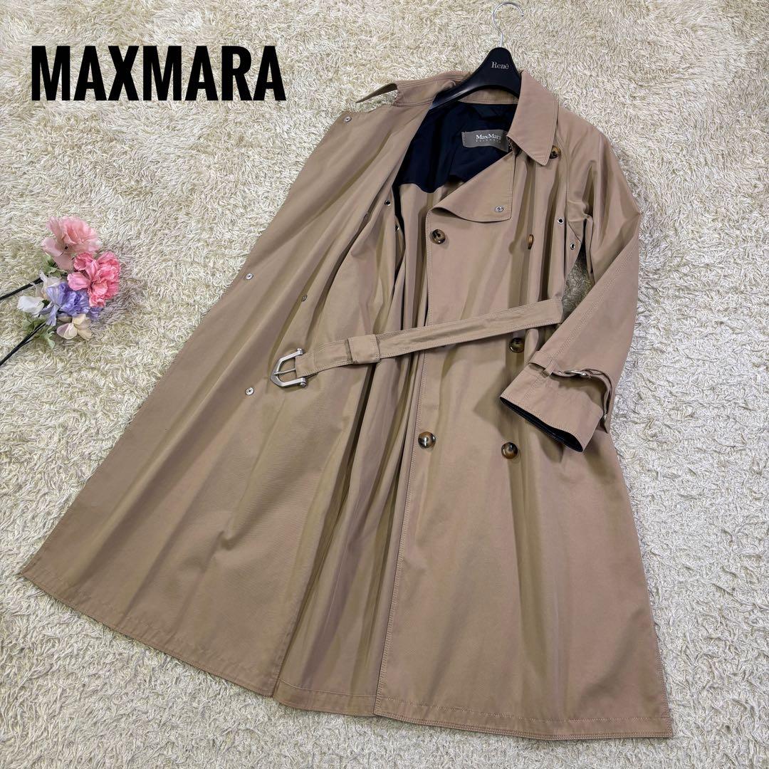 マックスマーラ　レインウェア 高級ライン　ベルト　Aライン　トレンチコート MAXMARA WEEKEND LINE（マックスマーラウィークエンドライン） WEEKEND