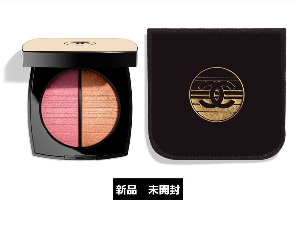 CHANEL レ ベージュ ヘルシー ゴールデン グロウ パウダー チーク 試してみた】レベージュヘルシーゴールデングロウパウダー CHANELの