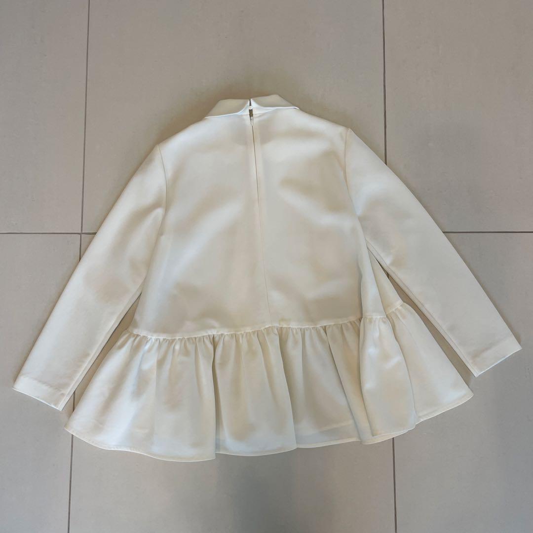 yoriラウンドカラードレスブラウス 36 - メルカリ