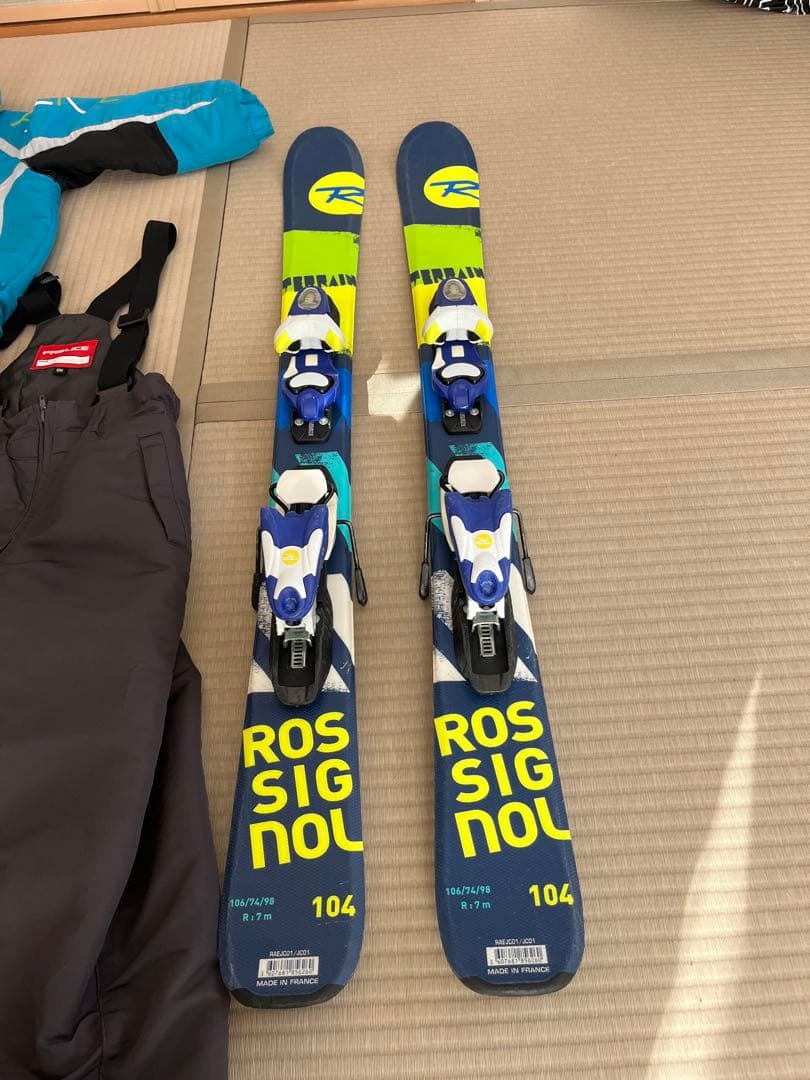 スキーセット　120cm 19.5cm FABLICE ROSSIGNOL