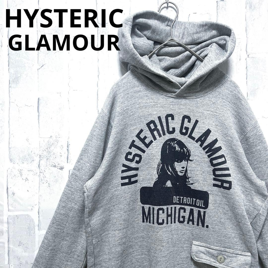 ヒステリックグラマー ヒスガール 長袖 パーカー スウェット M プル