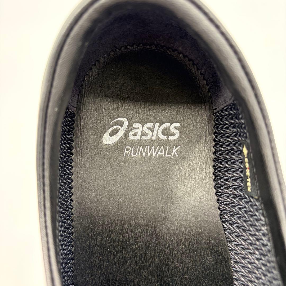 アシックスランウォーク ストレートチップ 25.5cm 黒 外羽根 革靴①