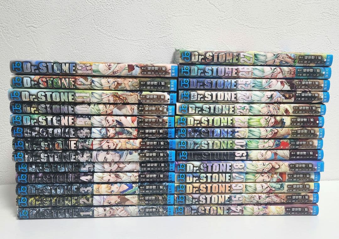 全巻 Dr.STONE 1～27巻 ジャンプ ドクターストーン 楽天市場】【新品】 ドクターストーン 1巻 ～ 27巻 Dr.STONE 全巻 完結