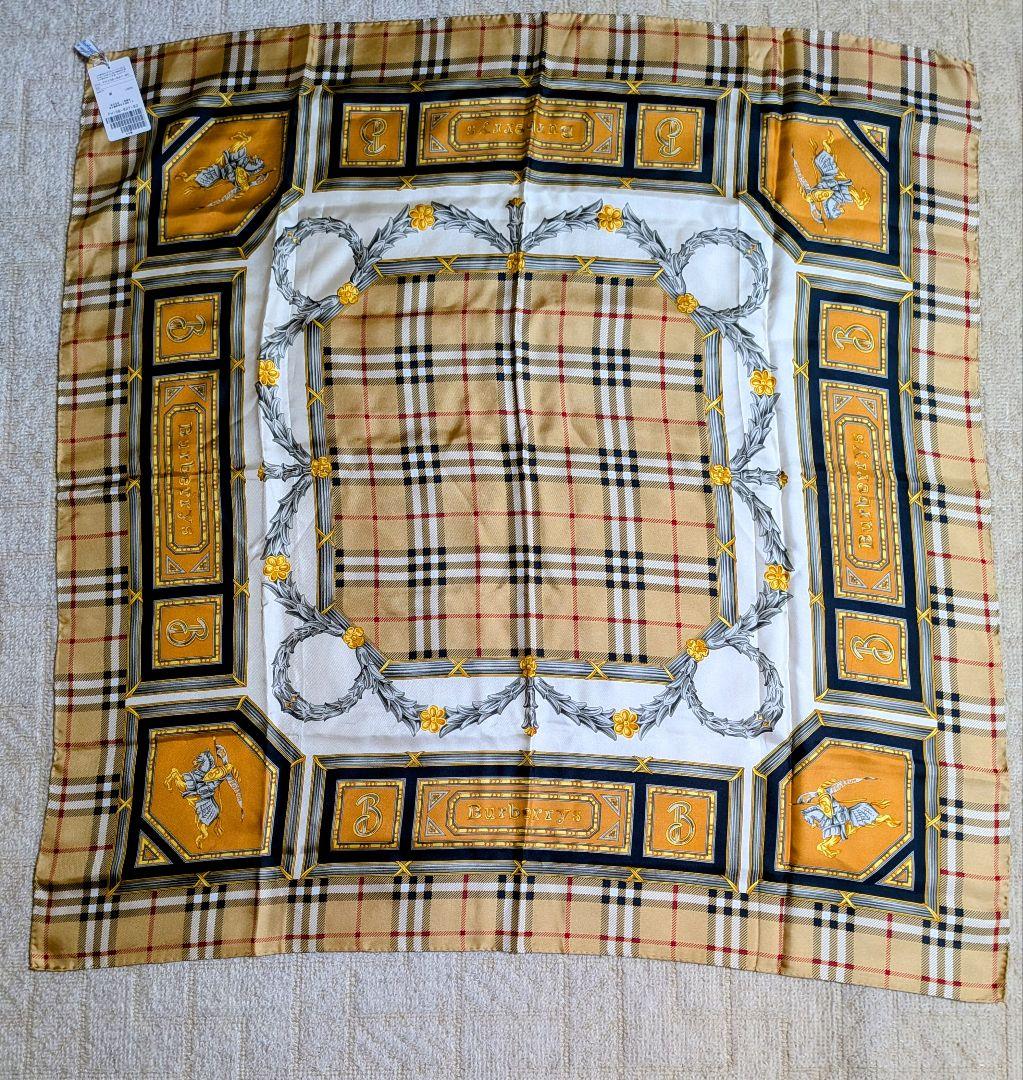 Burberrys シルクスカーフ チェック柄 スキニー チェック シルクスカーフ (サンドベージュ) | Burberry®公式