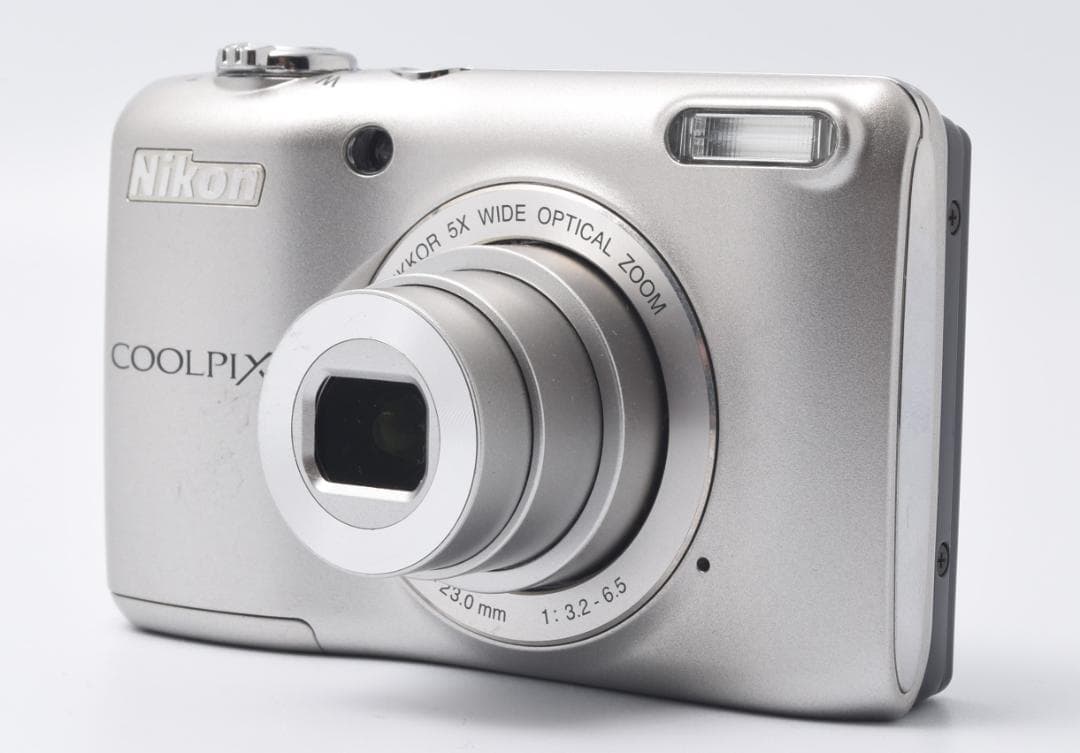 ニコン　Nikon COOLPIX L26 シルバー 《便利な乾電池仕様》
