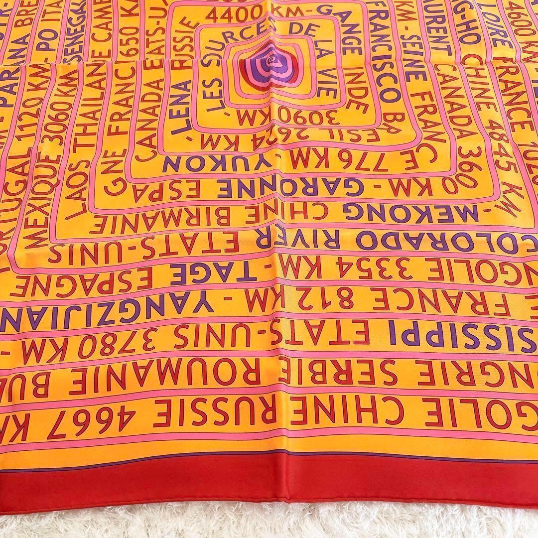 エルメス カレ90 LES SOURCES DE LA VIE生命の源 スカーフ - メルカリ