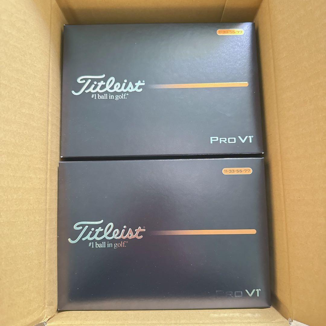 2025 TITLEISTタイトリストPROV1 プロV1 ダブルナンバー 2箱 Amazon.co.jp: 2025 TITLEIST(タイトリスト) PROV1 プロV1 ダブル