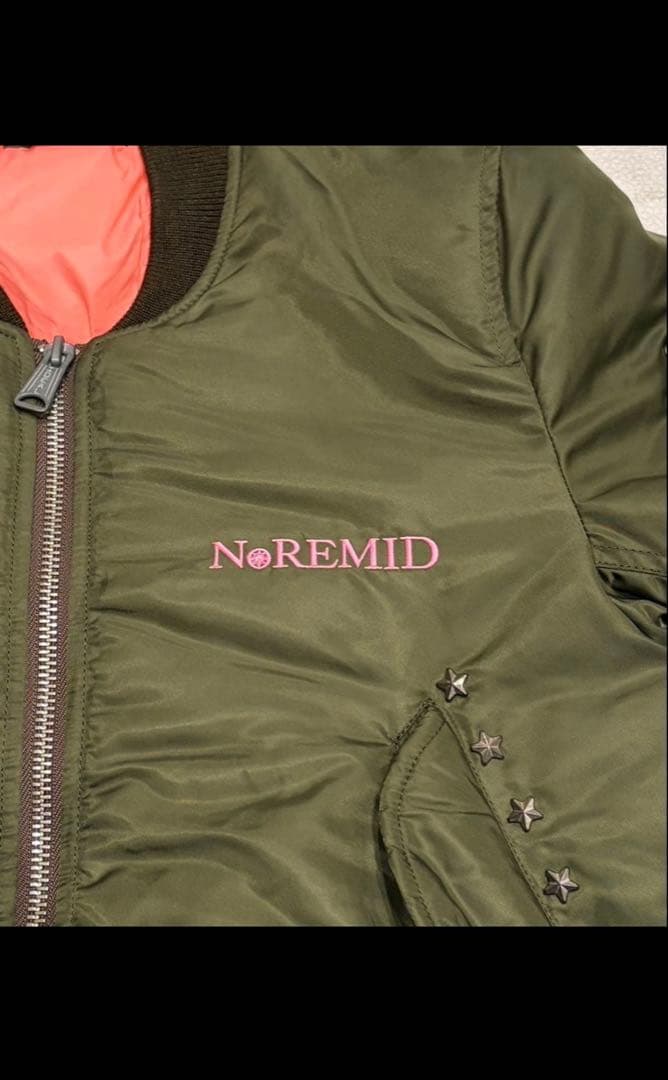 即完売品】noremid NOREMID MA-1ジャケット オリーブグリーン - メルカリ