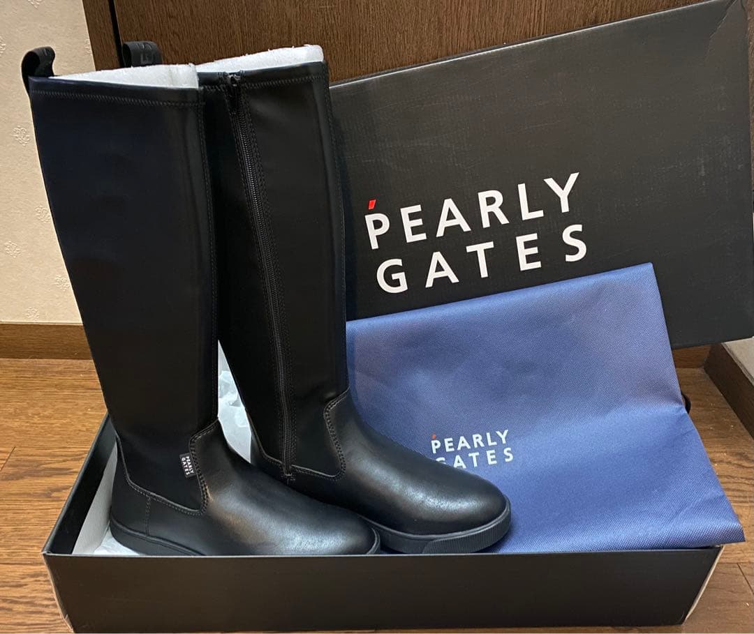 ⭐︎新品未使用⭐︎パーリーゲイツ 23.5cmスパイクレス ブーツ - メルカリ