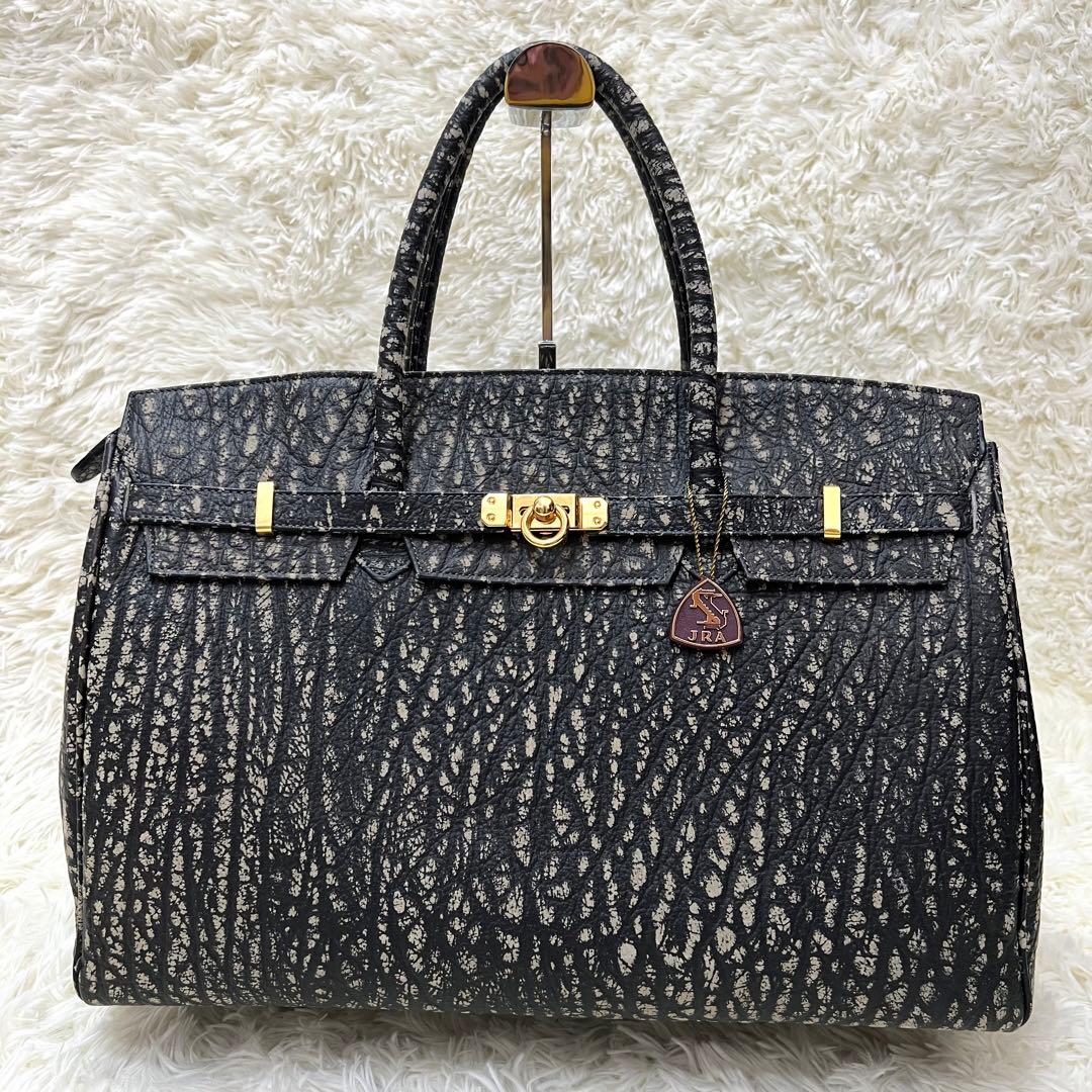 JRA認定 アンテロープ アンティロープ レザー ハンドバッグ - メルカリ