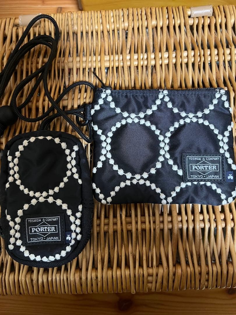 値下げしました⭐︎レア⭐︎ミナペルホネン×PORTER キーケース&ケース mina perhonen x PORTER(ミナ ペルホネン x ポーター) 