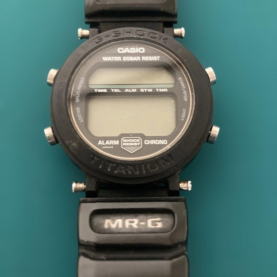 G-SHOCK MR-G MRG-1 チタン ビンテージ Casio G-Shock MRG-1 Men's Vintage Titanium Digital Watch Rare