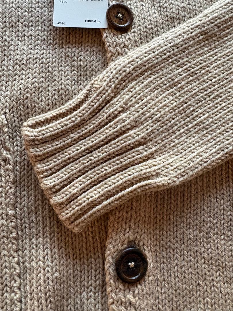 本日のみ‼︎【visvim】ビズビム　ショールカラーカーディガン《新品》　[XL]