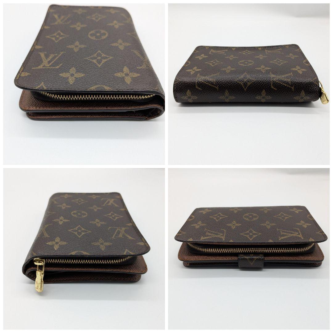 ルイヴィトン モノグラム ポルトパピエジップ ファスナー 財布 M61207