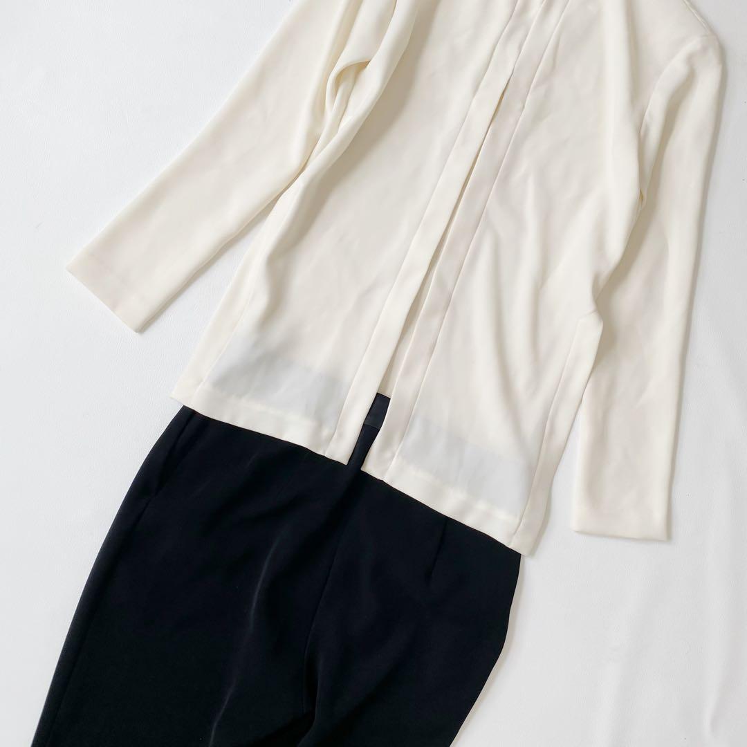 美品 とろみ感有 ヨーコチャン オールインワン ジャンプスーツ バック