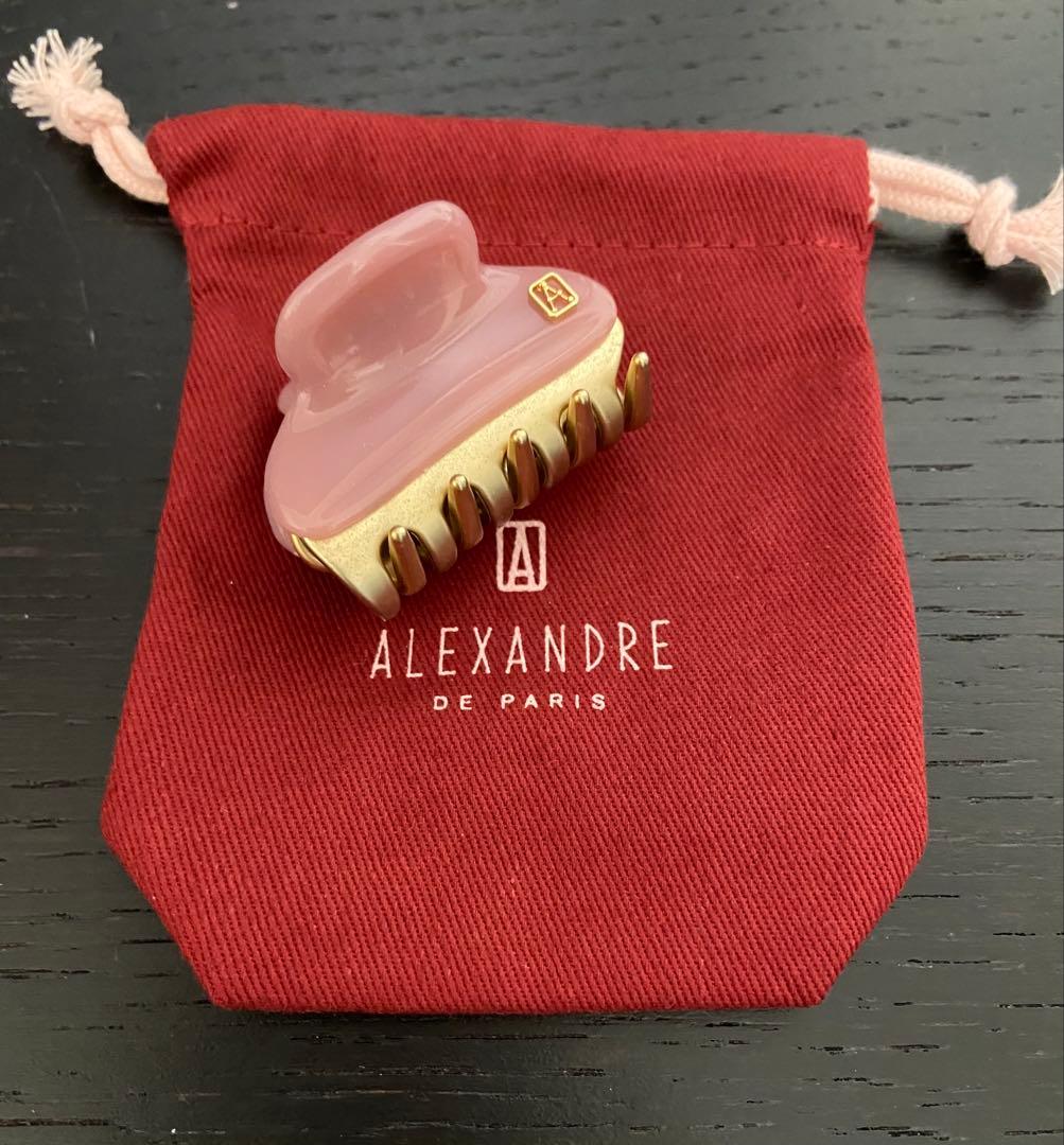 ALEXANDRE DE PARIS ピンクヘアクリップ - メルカリ