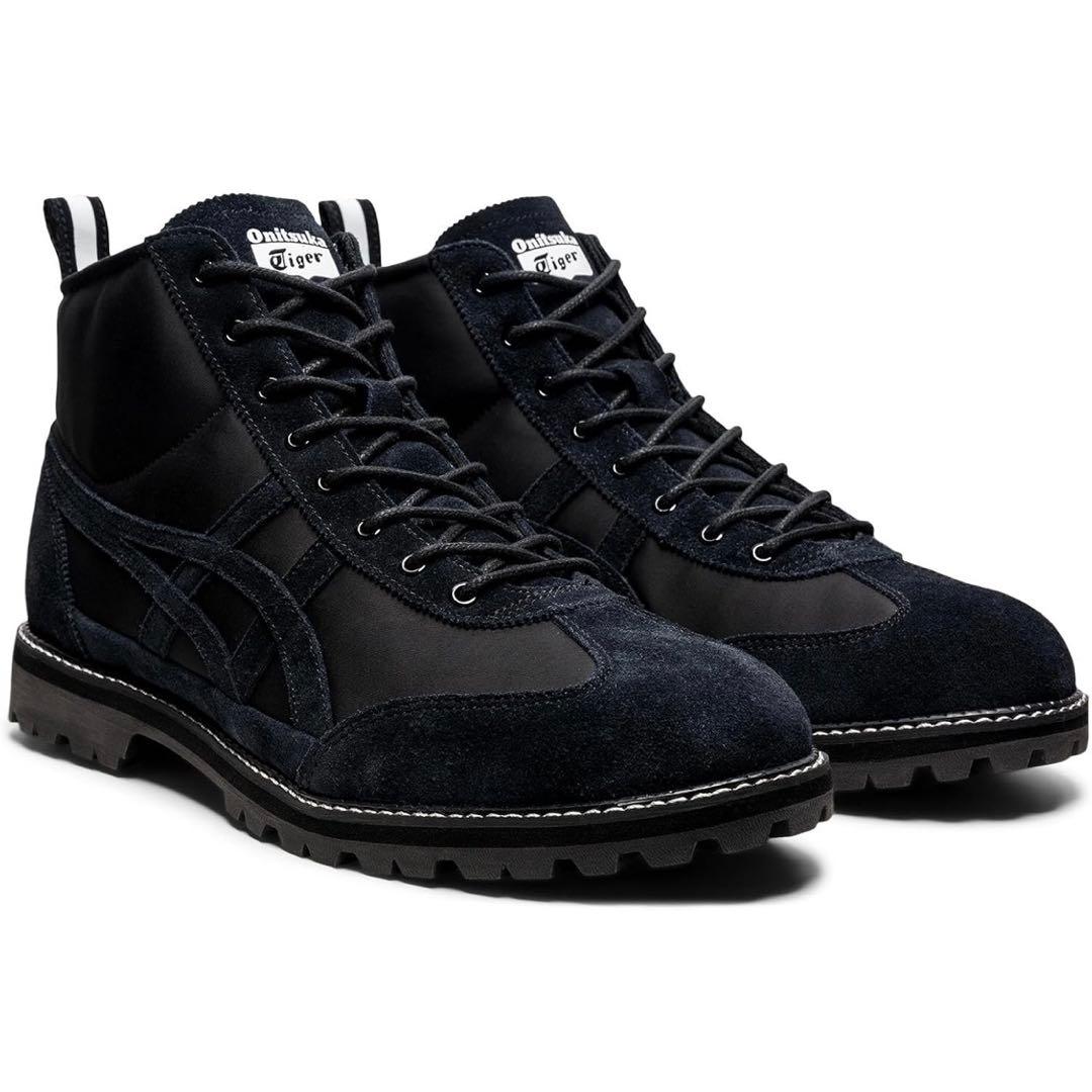 Onitsuka Tiger MEXICO RINKANブーツ Onitsuka Tiger MEXICO RINKAN BOOT BLACK 1183B514.001 UNISEX NEW