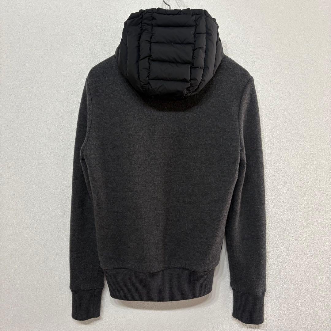 モンクレール ニット切り替え ダウンジャケット マグリアカーディガン