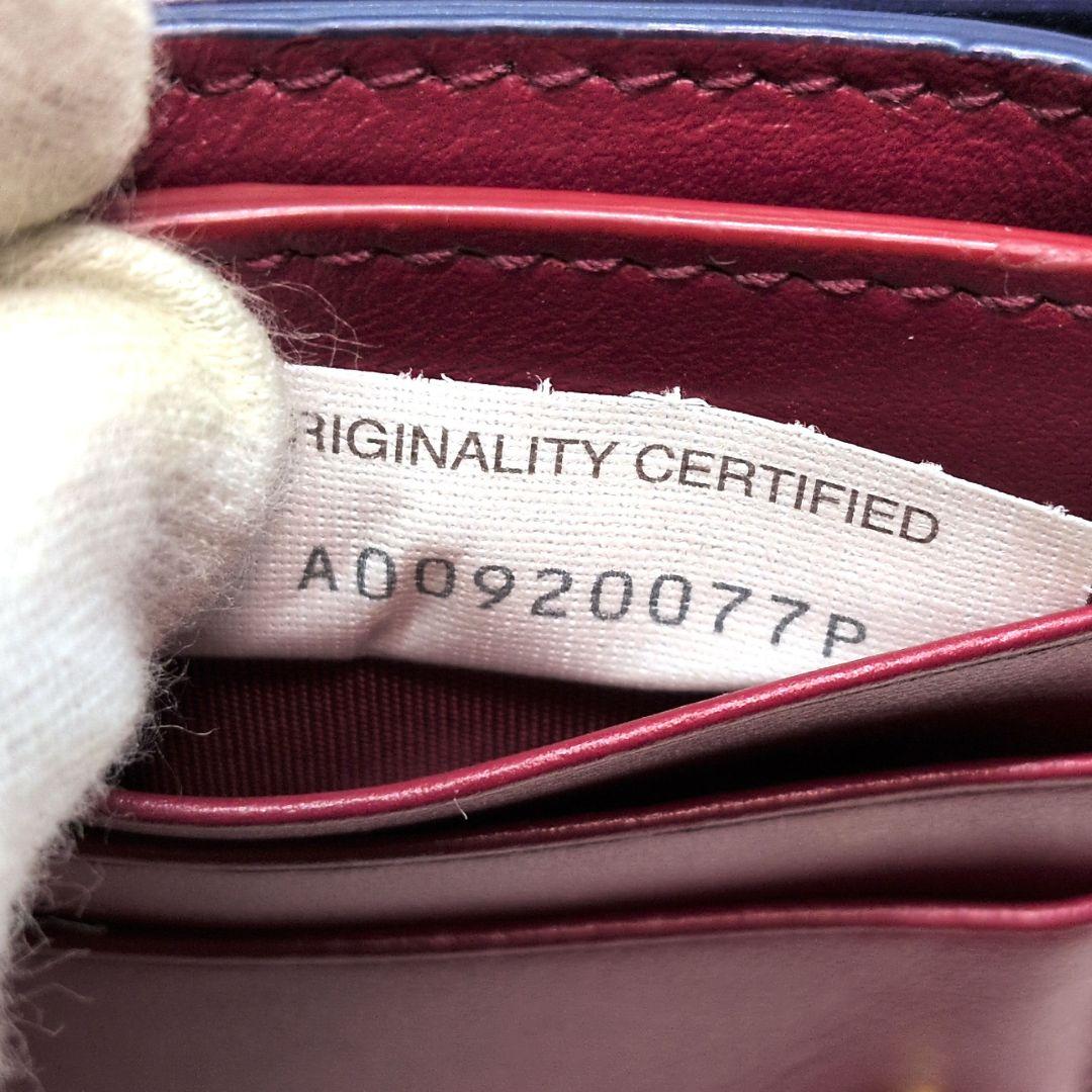 極美品 RFID搭載 現行】ボッテガヴェネタ スモールカセット バイカラー