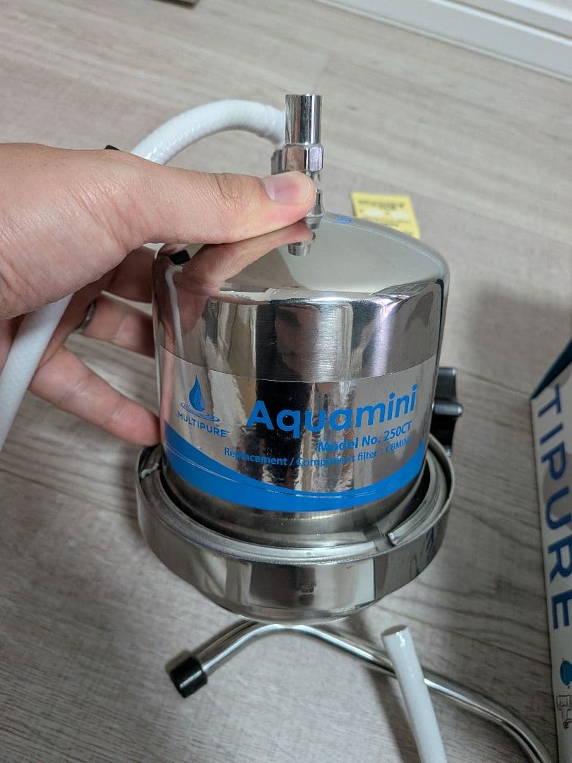 浄水器・整水器 MULTIPURE Aquamini 250CT マルチピュア Aquamini 浄水器 ステンレス カウンタートップ 250CT