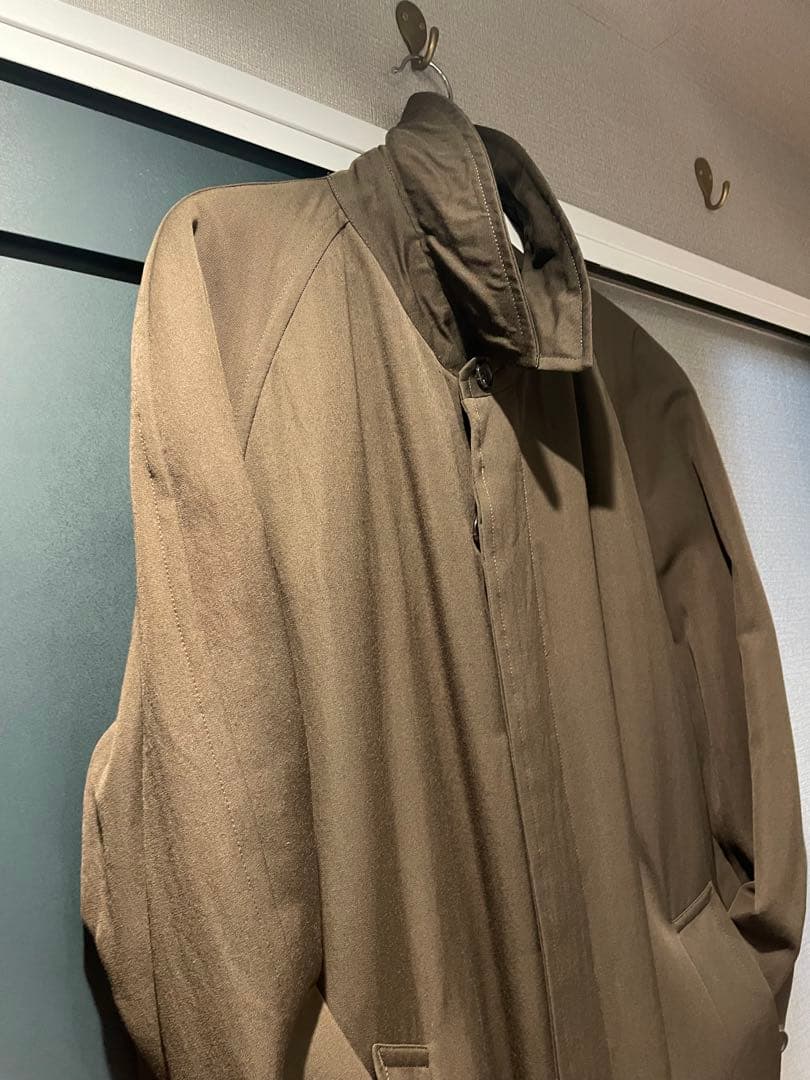 88aw 実寸XL GARCONS homme ウールギャバ バルマカンコート - メルカリ