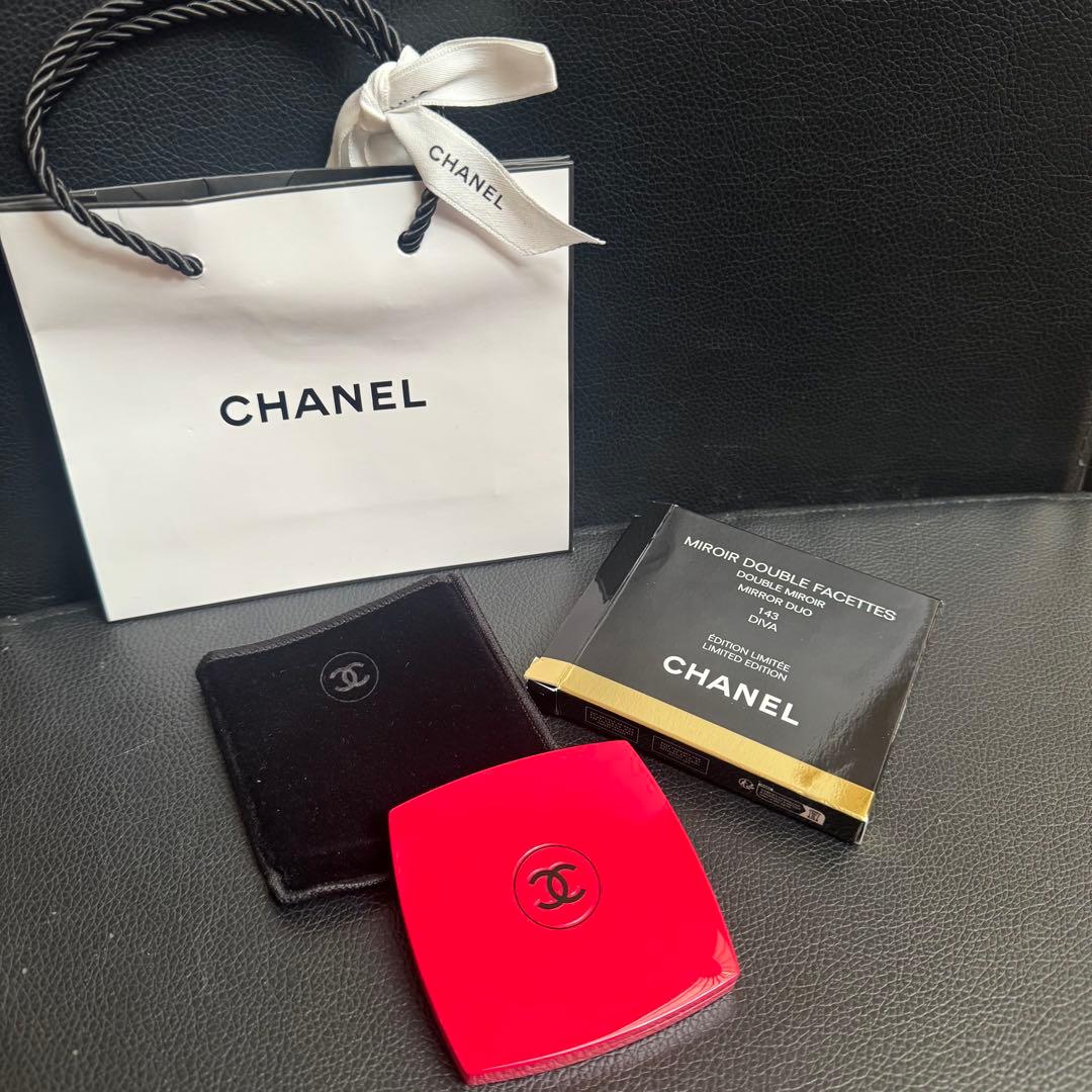 CHANEL 143 Diva シャネル コンパクト ミラー ミロワール 鏡 楽天市場】シャネル ミラー CHANEL ミロワール ドゥーブル ファセット