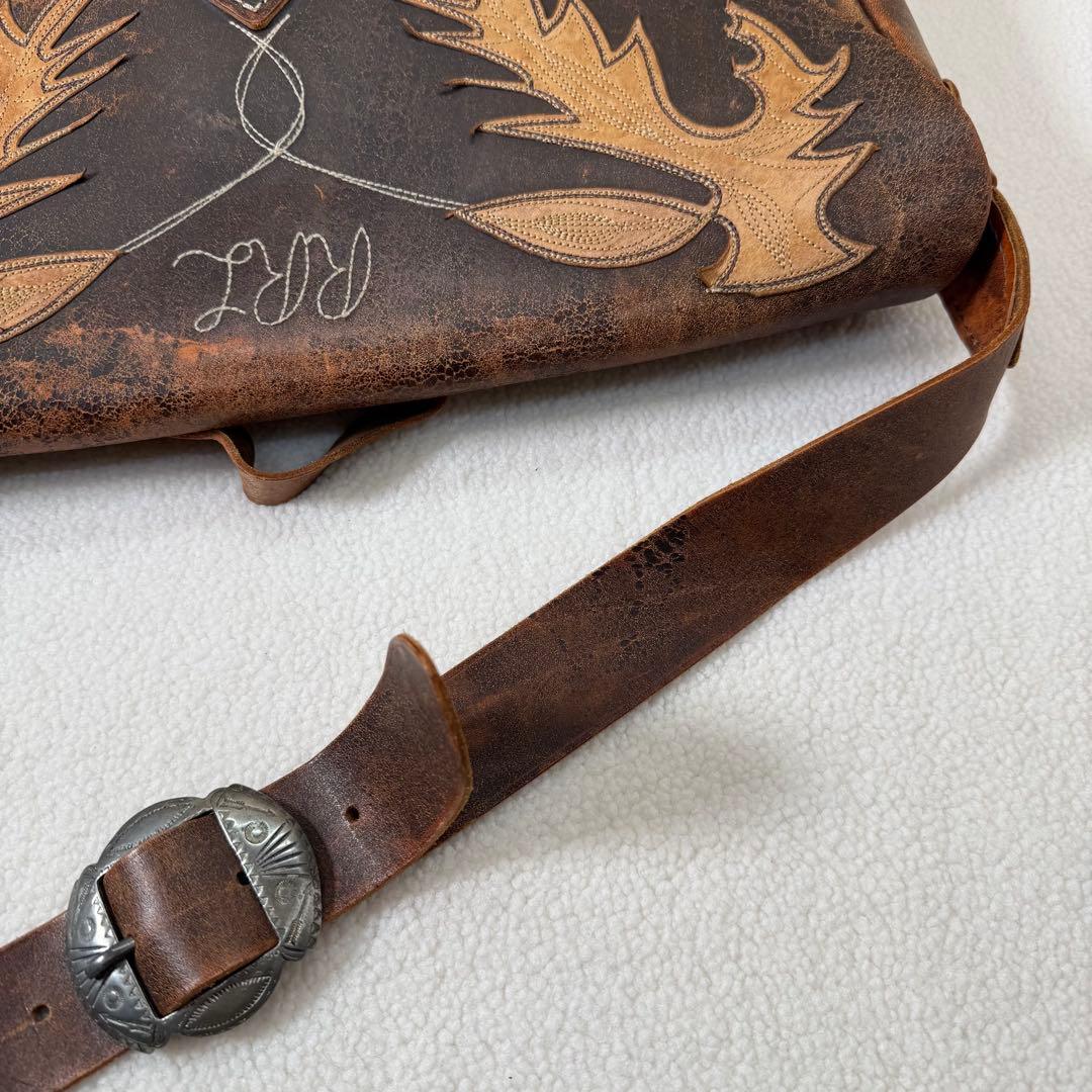 希少 RRL ラルフローレン メッセンジャーバッグ ヴィンテージ - メルカリ