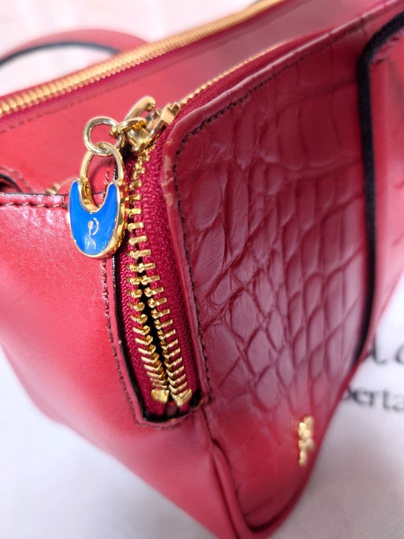 ジャーダ ロベルタディカメリーノ トートバッグ TOKYO 赤 - メルカリ