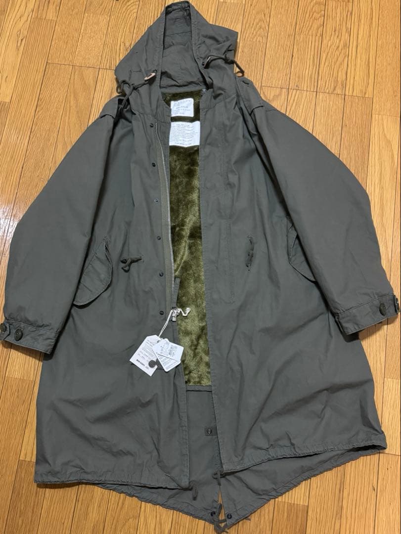 [送料無料][美品] ヒューストンM51ミリタリーパーカーモッズコート HOUSTON（ヒューストン） M-51パーカー モッズコート ミリタリー