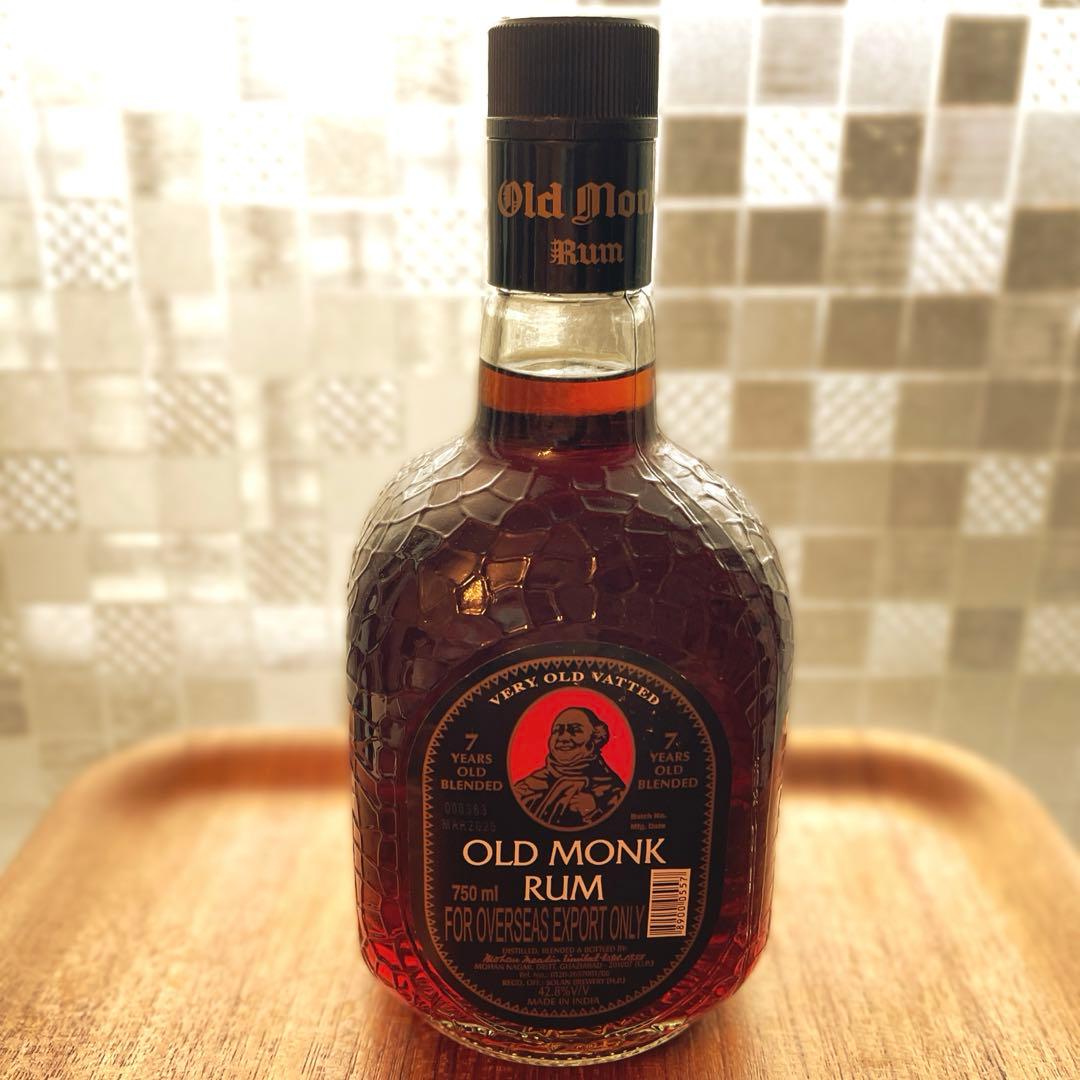 12本ケース販売】オールドモンク 7年 750ml ラム酒（未開栓） - メルカリ