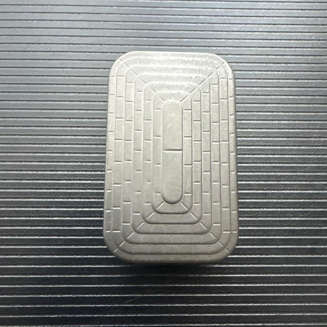 ZD EDC Z2 サンドブラスト 正規品 音叉スライダー ジルコニウム製