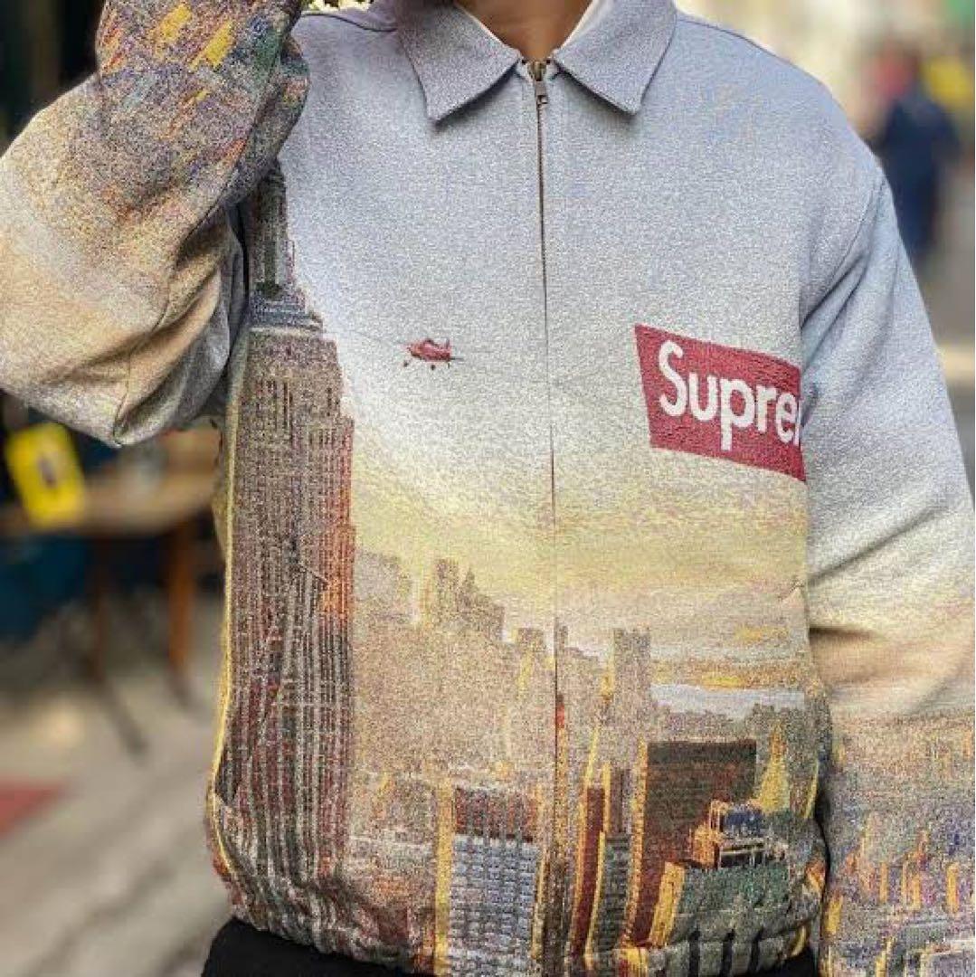 Supreme Aerial Tapestry Harrington 完売品 L - メルカリ