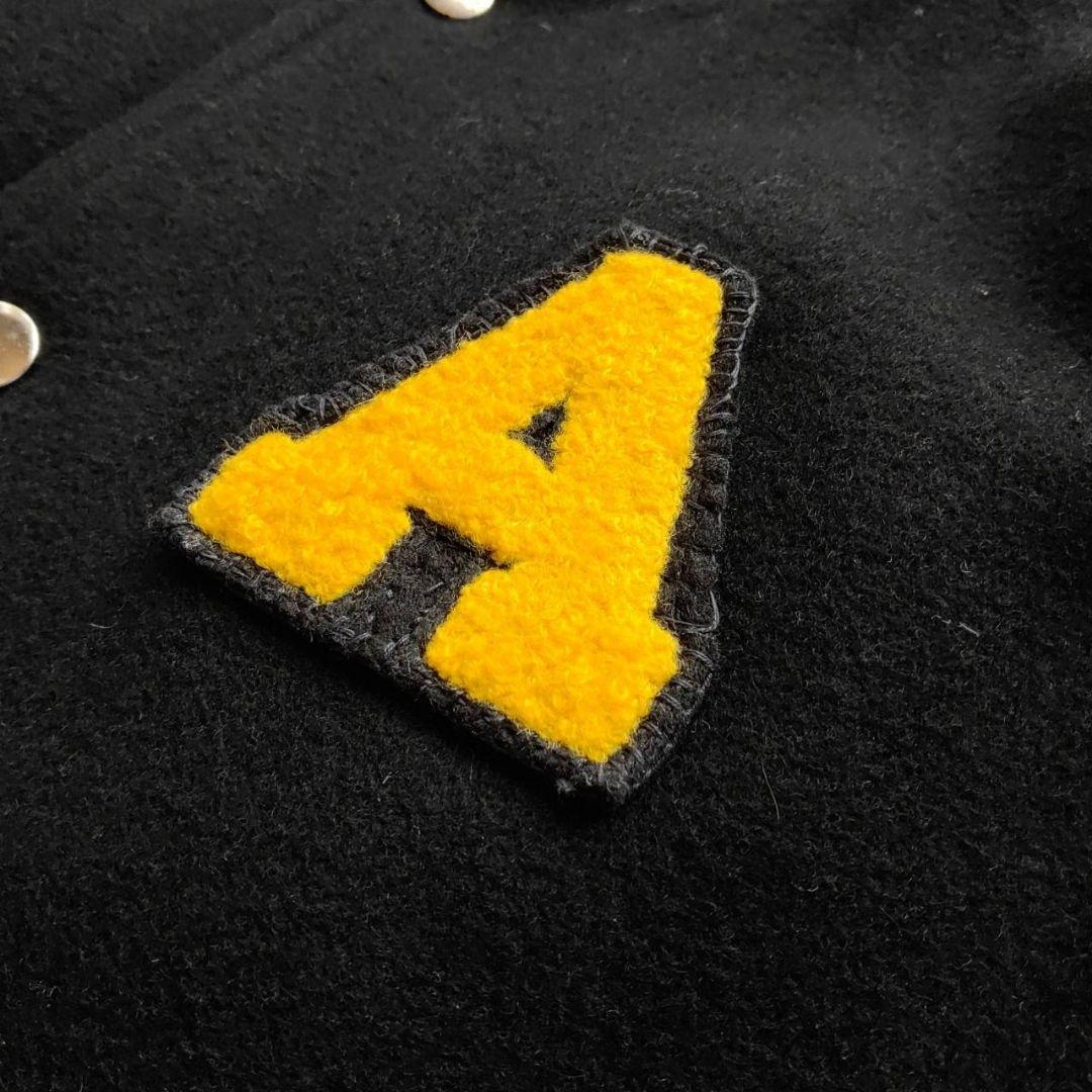 HYSTERIC GLAMOUR 初期 大判刺繍デザイン ウール スタジャン - メルカリ