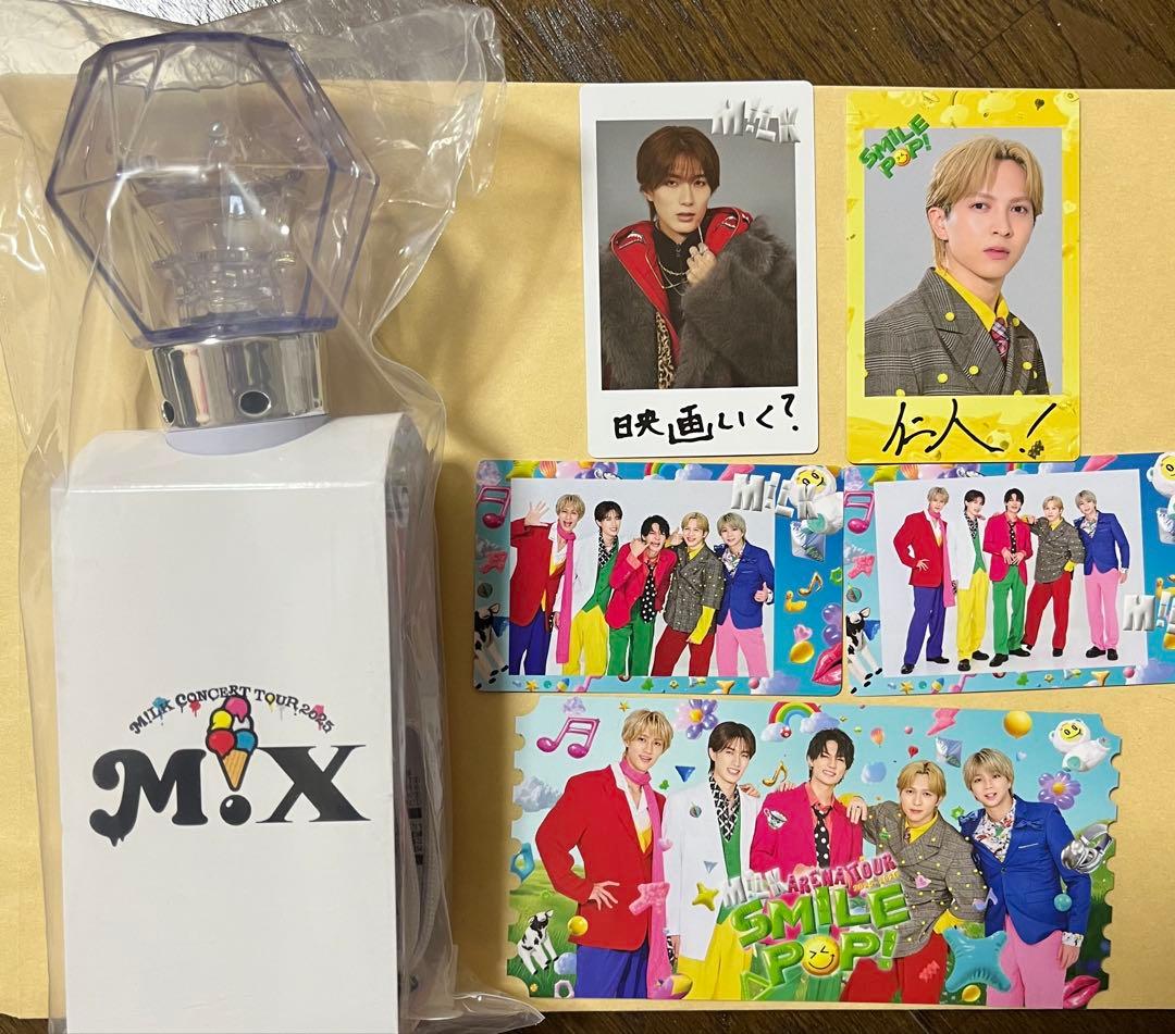 M!LK ペンライト ミルクラスタル スティック3、チェキトレカ 商品詳細ページ | ONLINE SHOP スタダ便 | [M!LK]ミルクラスタル