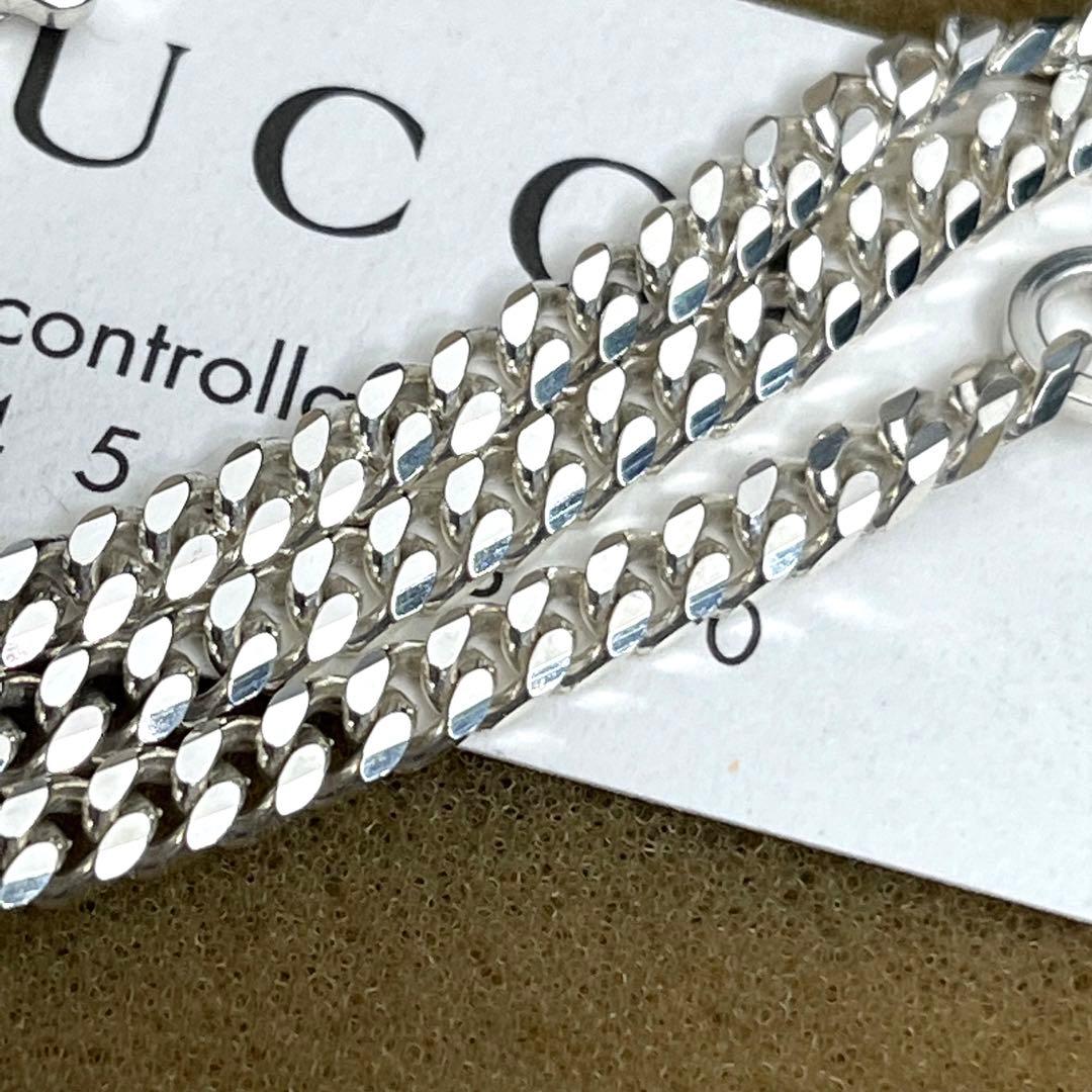 極美品‼️GUCCI 3ミリ 中太喜平チェーンネックレス ファッション