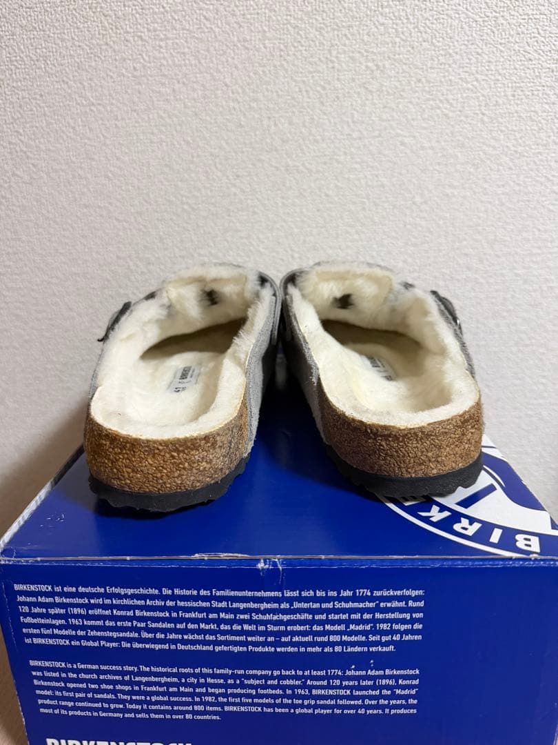 靴 BIRKENSTOCK BOSTON STONE 26.5cm