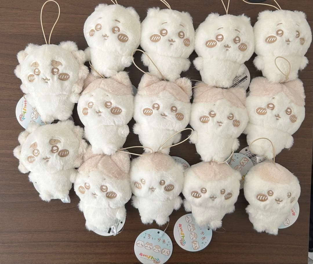 【本日発送】ちいかわ ぬいぱれっと ミルクいろ マスコット 14個セット ちいかわ より ぬいぱれっと～ミルクいろ～ ぬいぐるみ①が登場