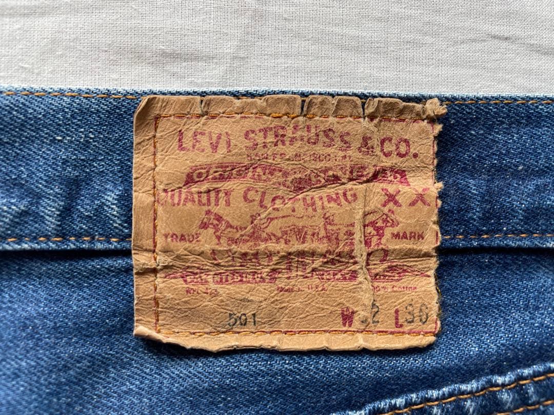 90' USA製 バレンシア LEVI'S 501XX w32 110周年 復刻 - メルカリ