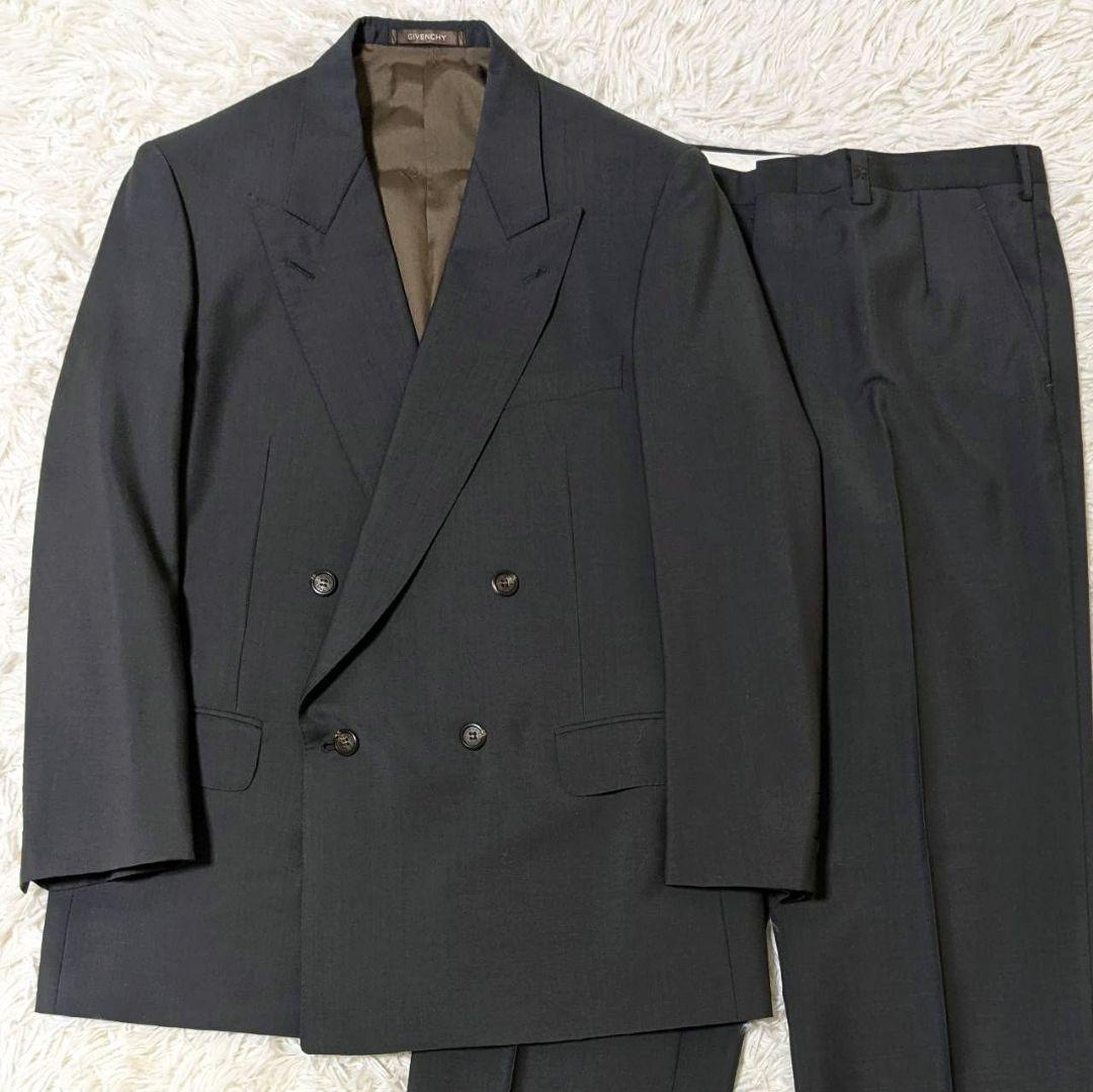 GIVENCHY ジバンシー ダブルブレストスーツ セットアップ ピークド