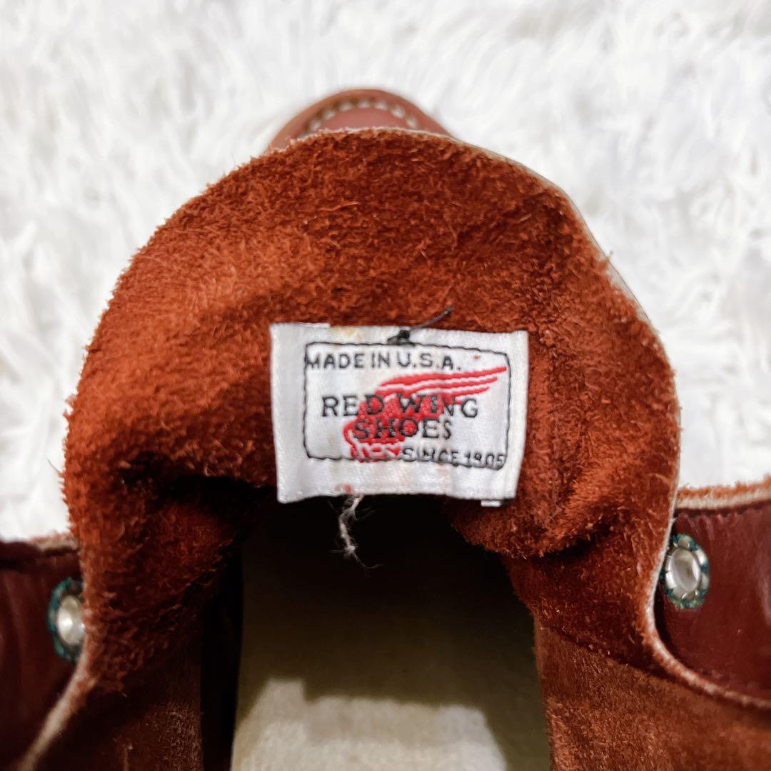 90s レッド ウィング 8131 刺繍羽タグ アイリッシュセッター - メルカリ