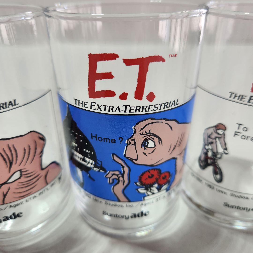 非売品 激レア サントリー E.T. グラス 非売品 昭和レトロ ETグラス