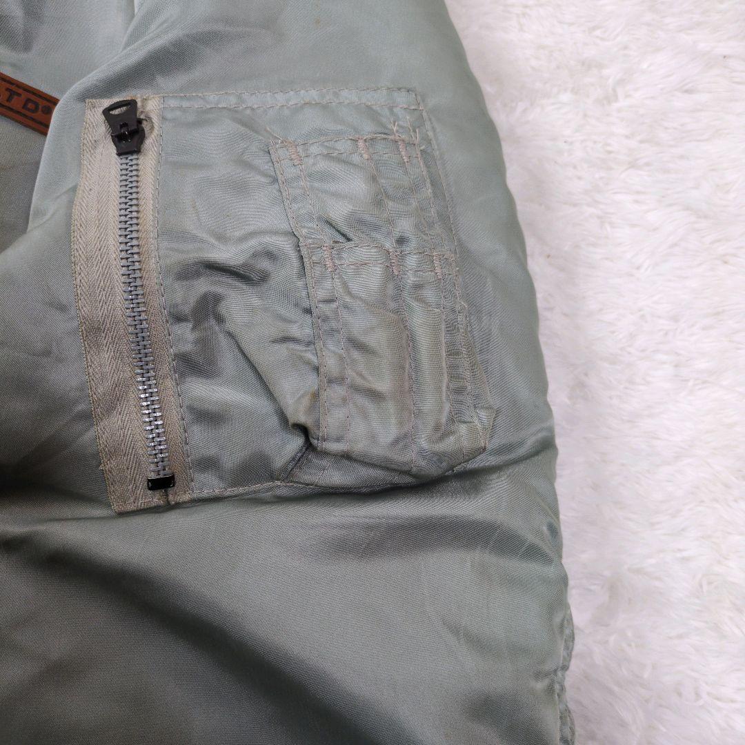 80s 90s USA製 AVIREX アーチロゴ flight jacket - メルカリ