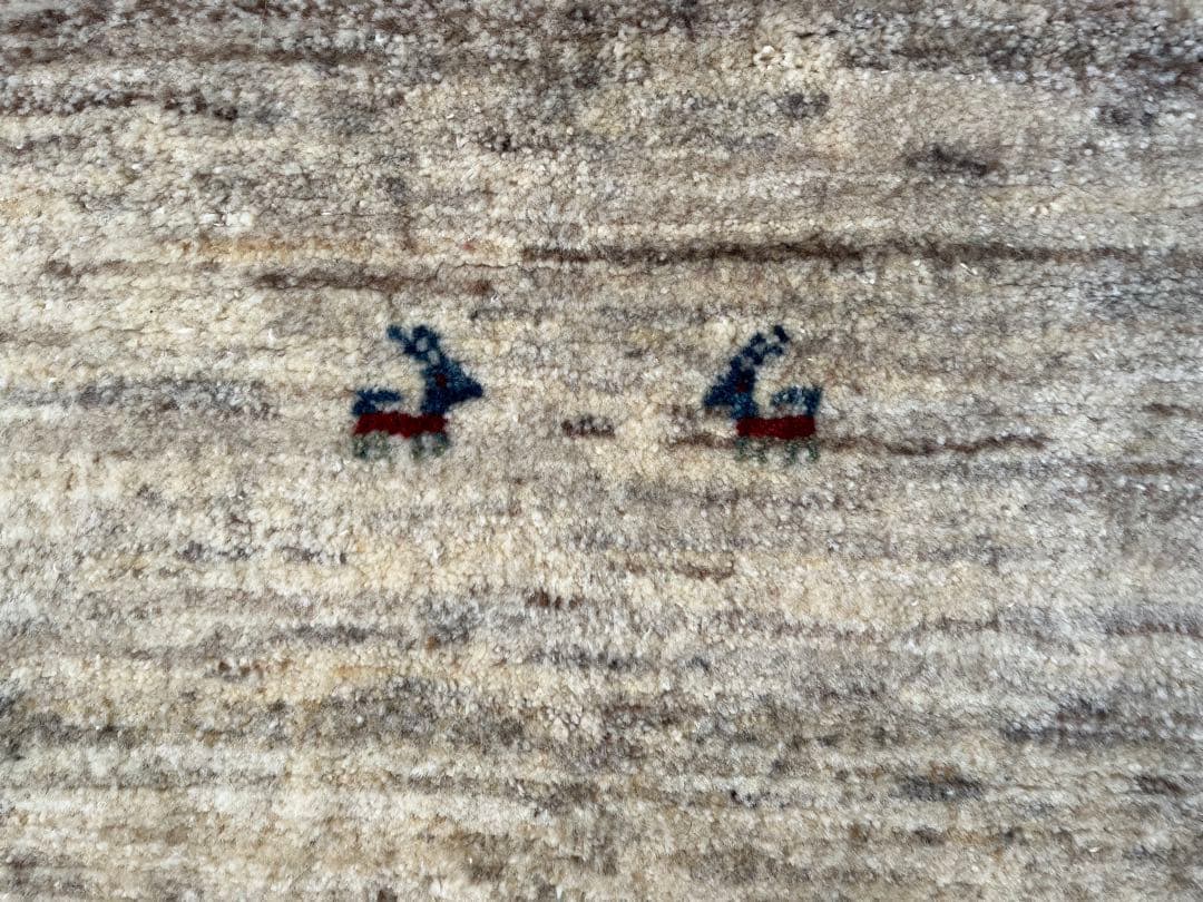 ギャべ⭐︎動物刺繍ラグ 約57cm x 85cm DETAIL（ディテール） ラグ ラグマット TIBETAN TIGER RUG SS チベタン