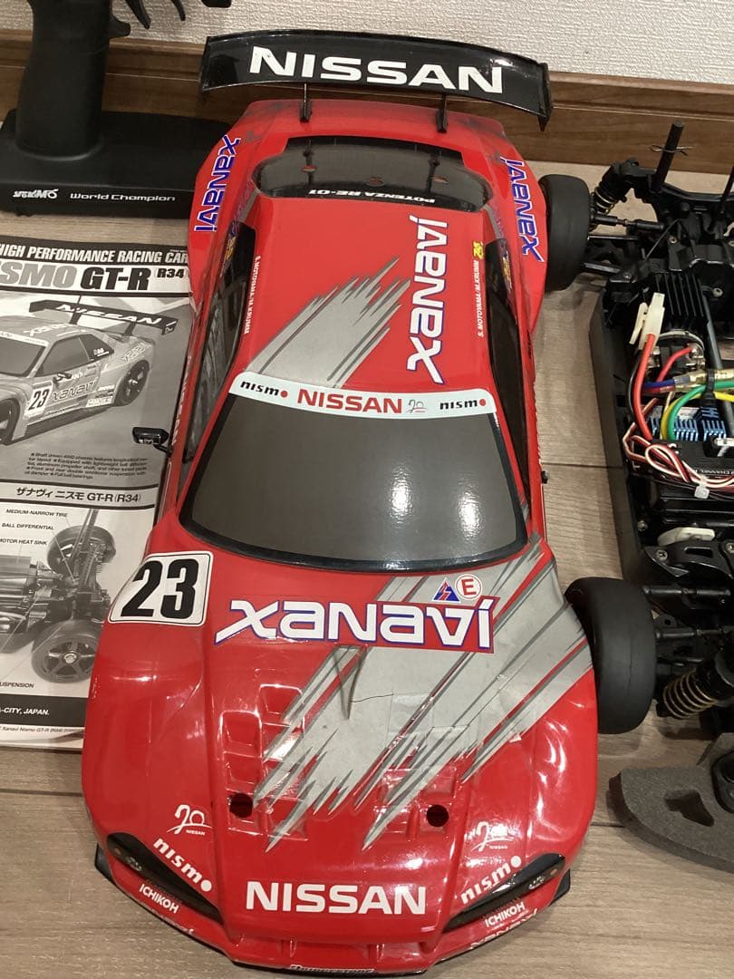 タミヤ スカイライン ニスモGT-R R34 TB-02シャーシ 1/10 - メルカリ