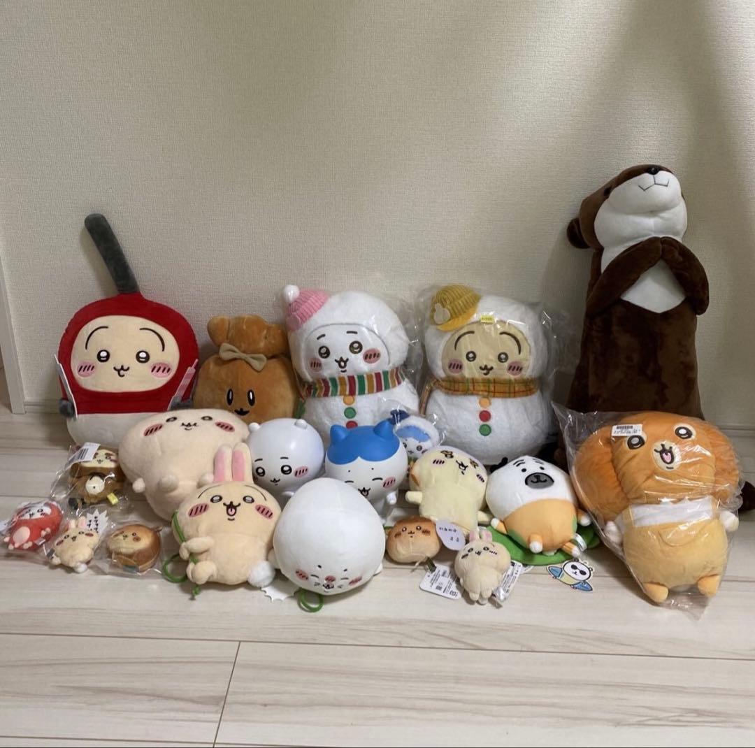 ちいかわ うさぎだらけくじ うさぎ ハチワレ まとめ売り ぬいぐるみ