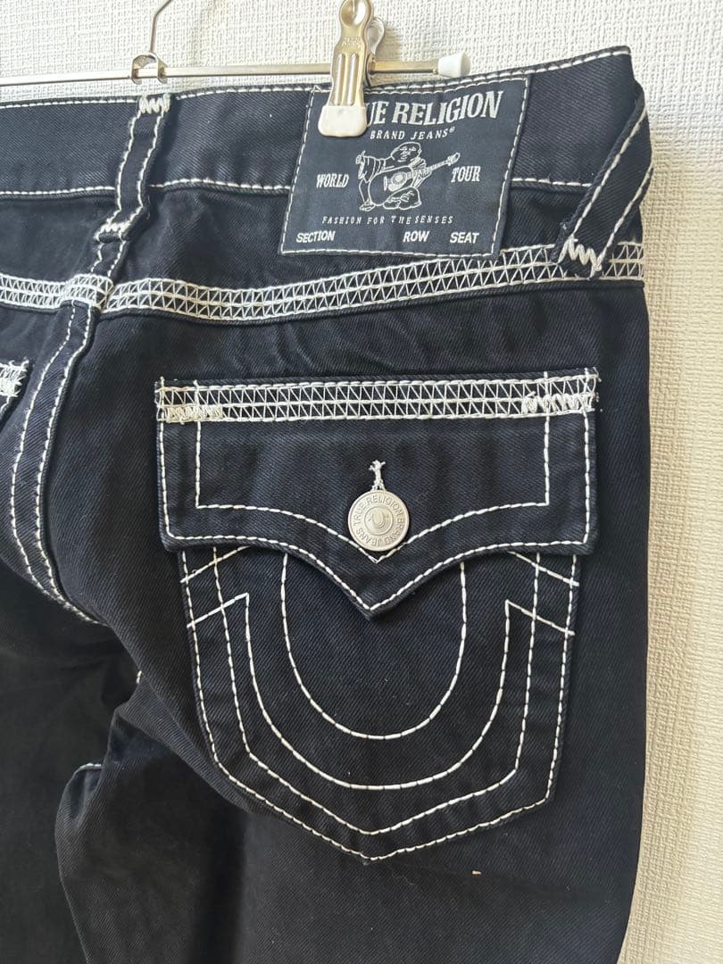 新品TRUE RELIGION VINNY ウルトラバギージーンズ 30インチ - メルカリ