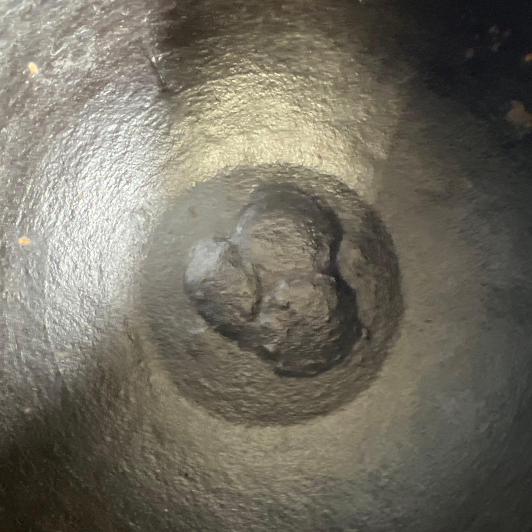 角谷莎村 風炉釜 共箱 7.8㌔ 東Y7-1106①タルサ - メルカリ