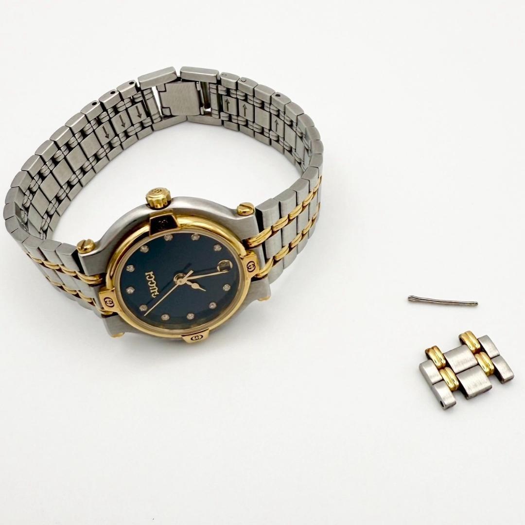 762☆超美品☆ GUCCI 9000L レディース 腕時計 ダイヤ 希少 - メルカリ
