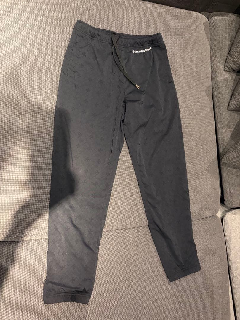 クロムハーツ　Ch+総柄　ナイロントラックパンツ CHROME HEARTS クロムハーツ CHプラス 総柄ナイロン トラックロング