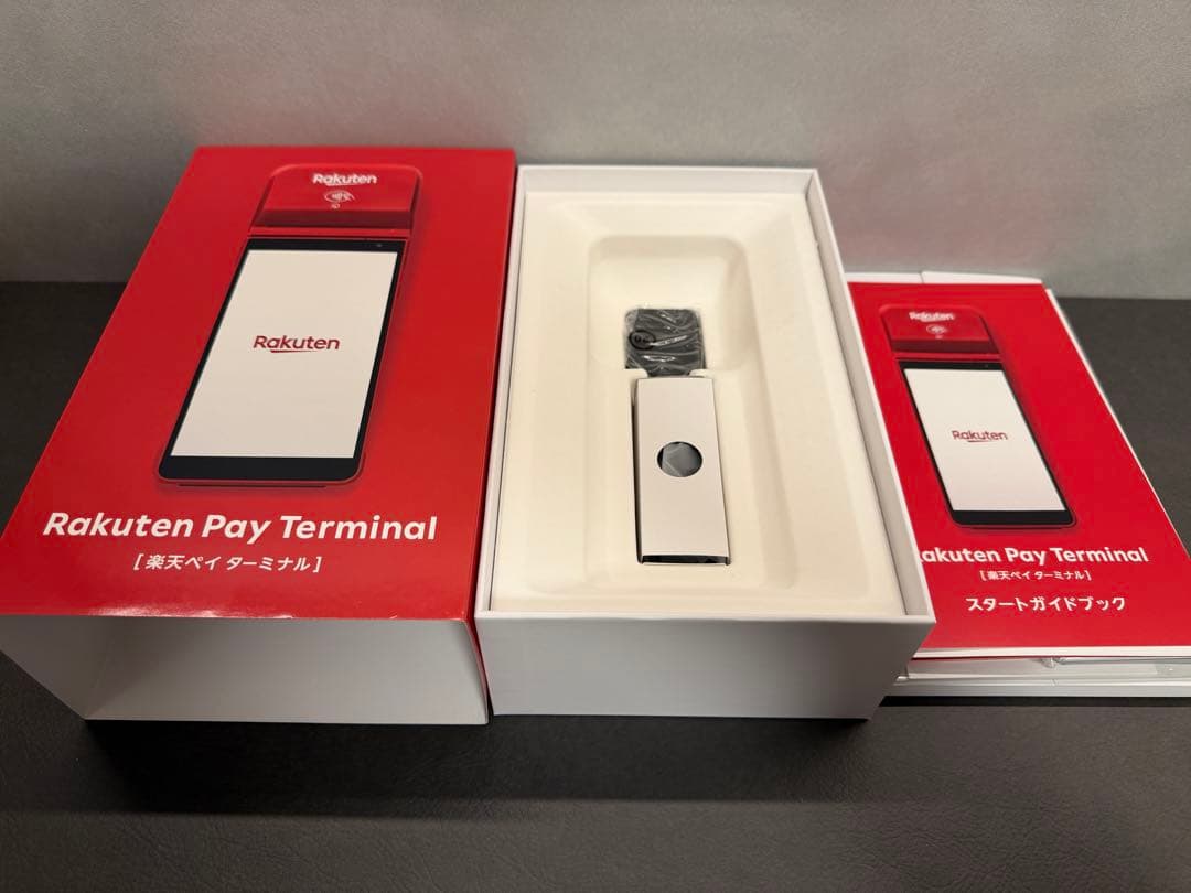 ☆新品 楽天ペイ ターミナル 本体 白 クレジット タッチ 決済端末